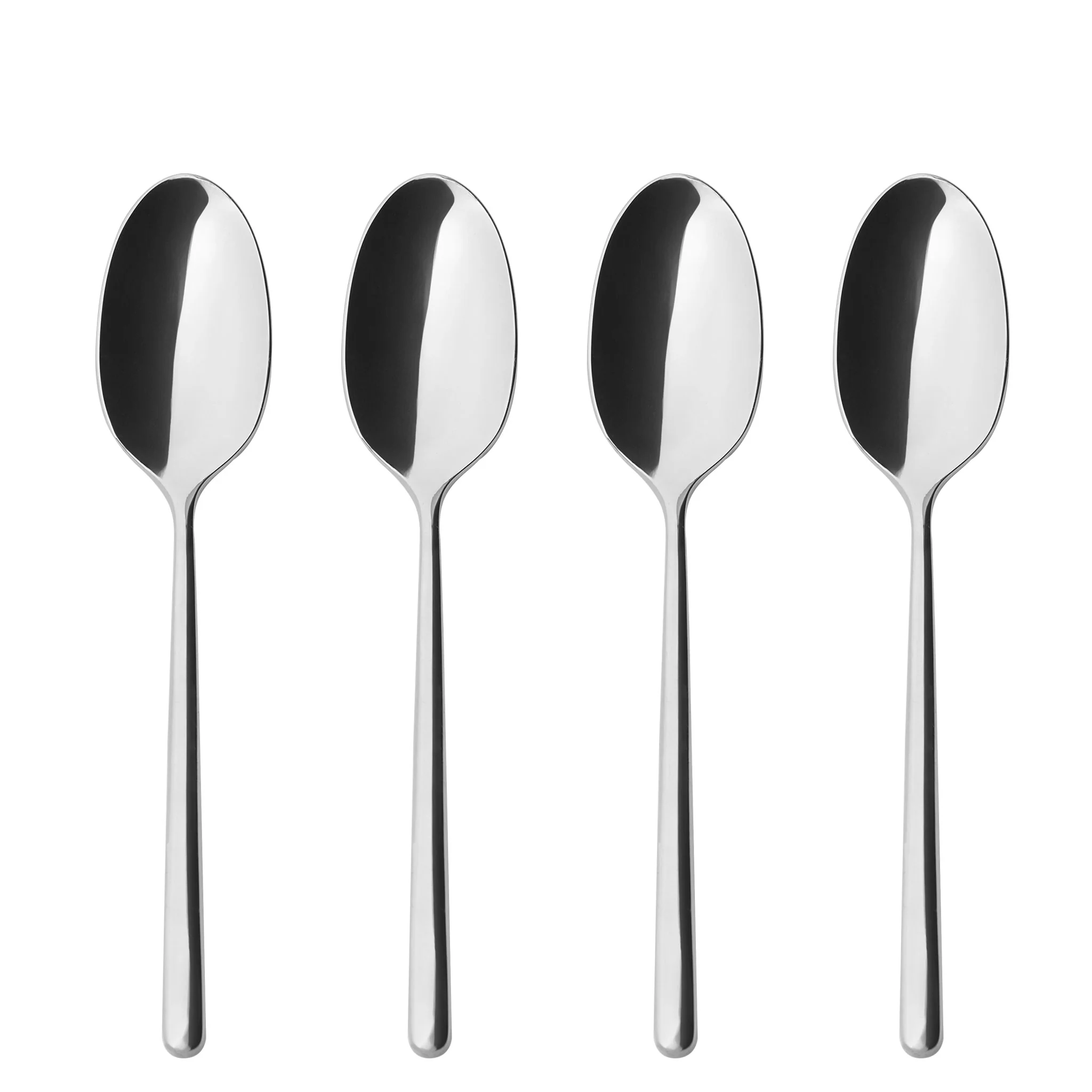 HERMES Set 6 lingurițe pentru cafea, inox - Image 2