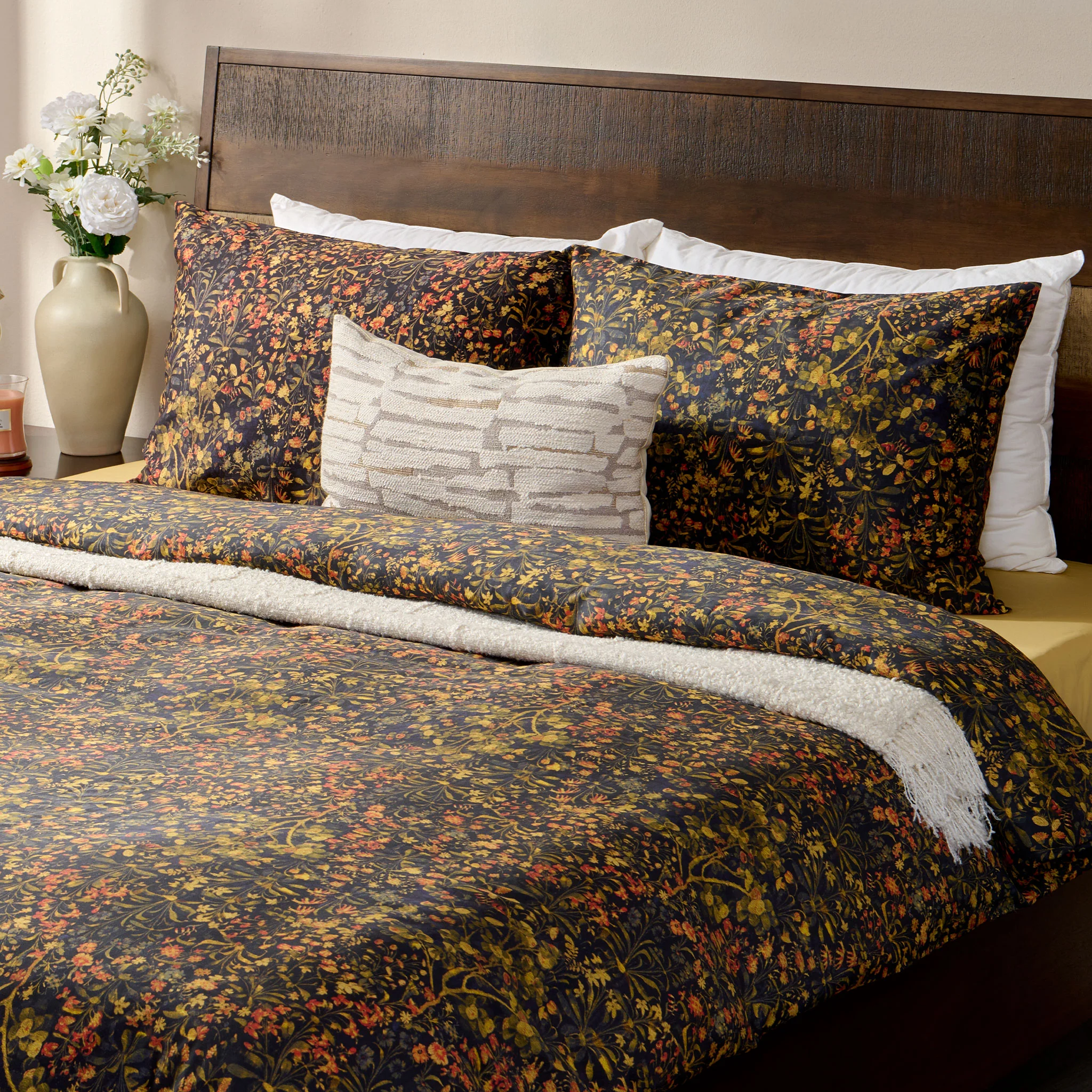 ESTAMPADO 6 Set așternut 4 piese, 200x220cm - Image 2