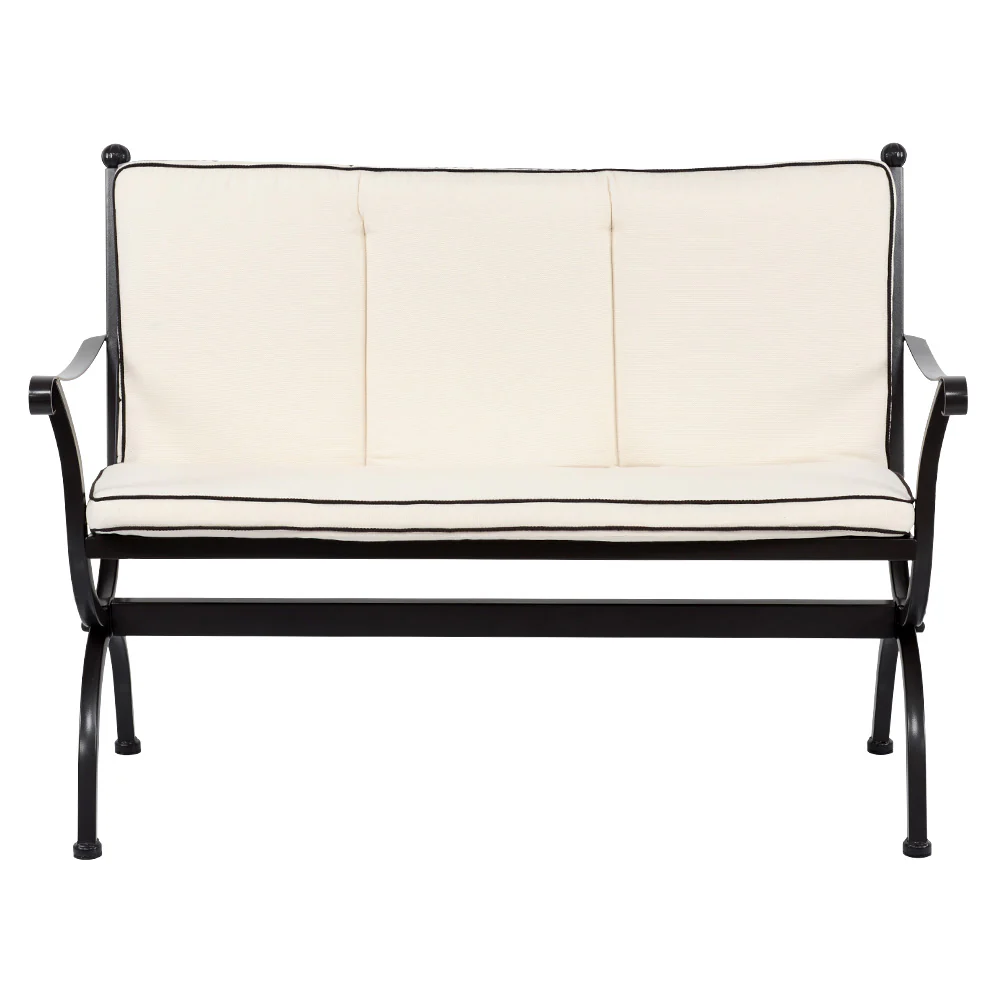 ROMEO Set mobilier terasă/grădină, 2 scaune, banchetă și masă - Image 4