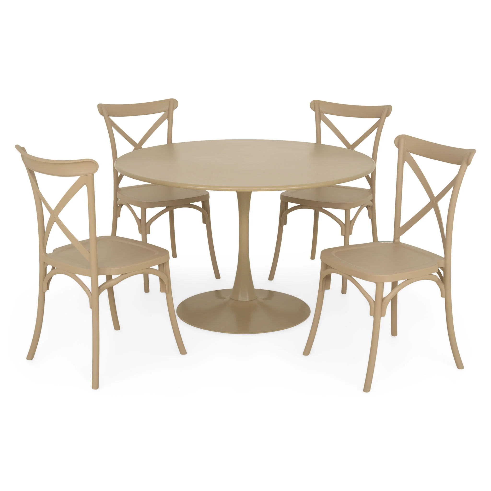 PLEZURO/SUCCOR Set mobilier terasă/grădină, 4 scaune și masă - Image 3