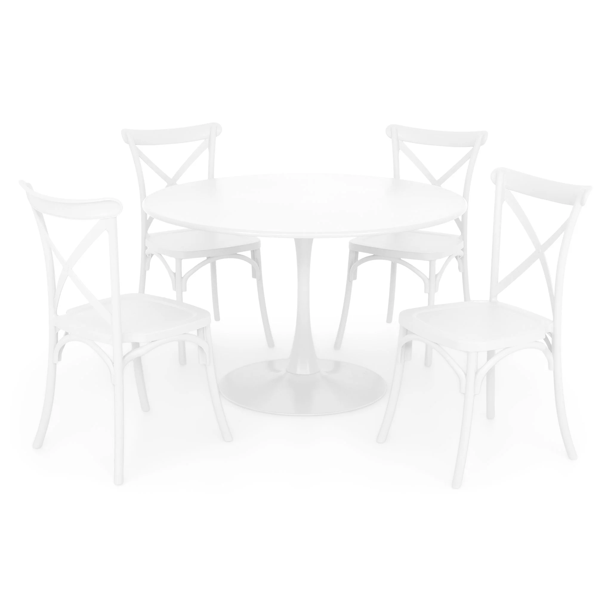 PLEZURO/SUCCOR Set mobilier terasă/grădină, 4 scaune și masă - Image 7