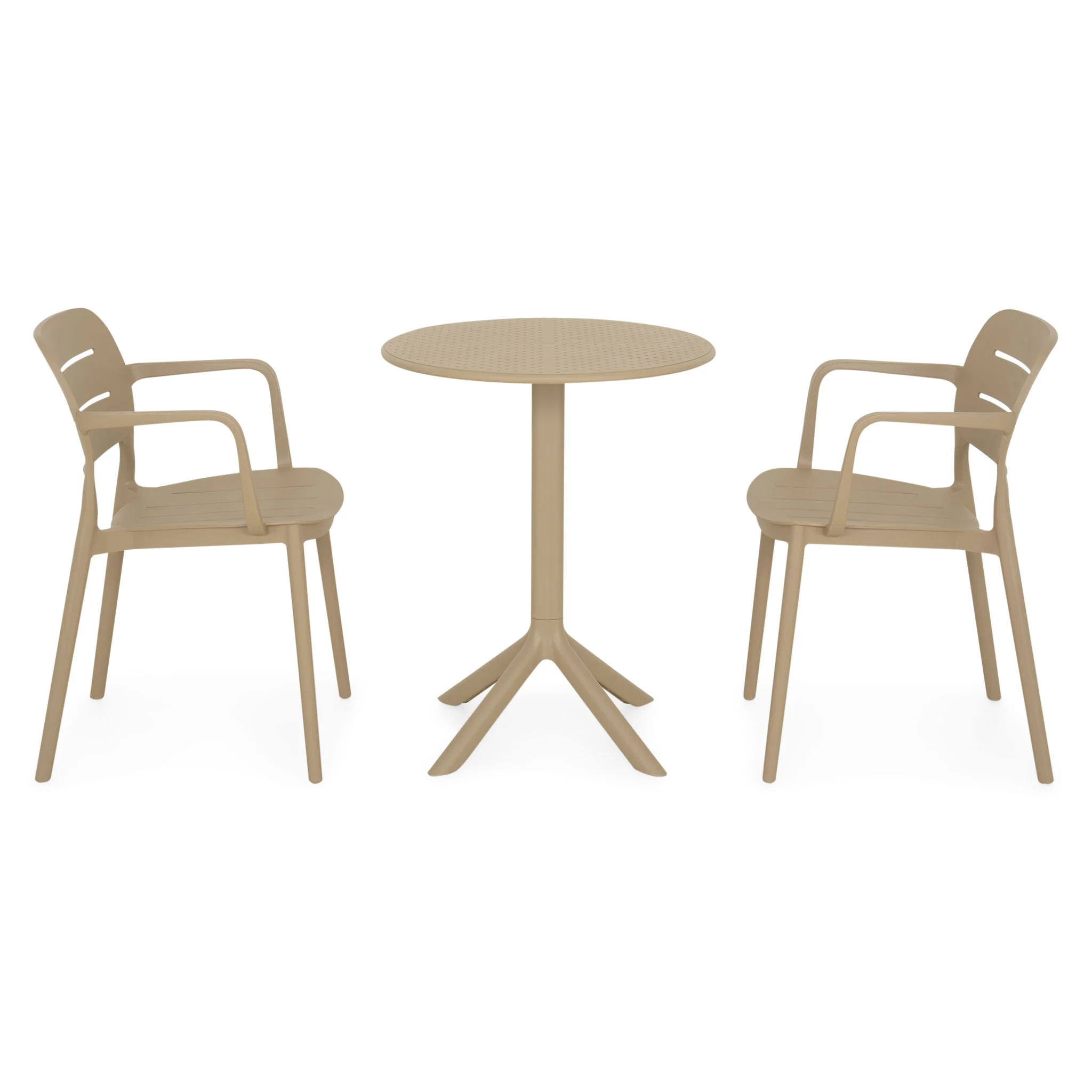 CIRCLE/MARCO Set mobilier terasă/grădină, 2 scaune și masă - Image 7