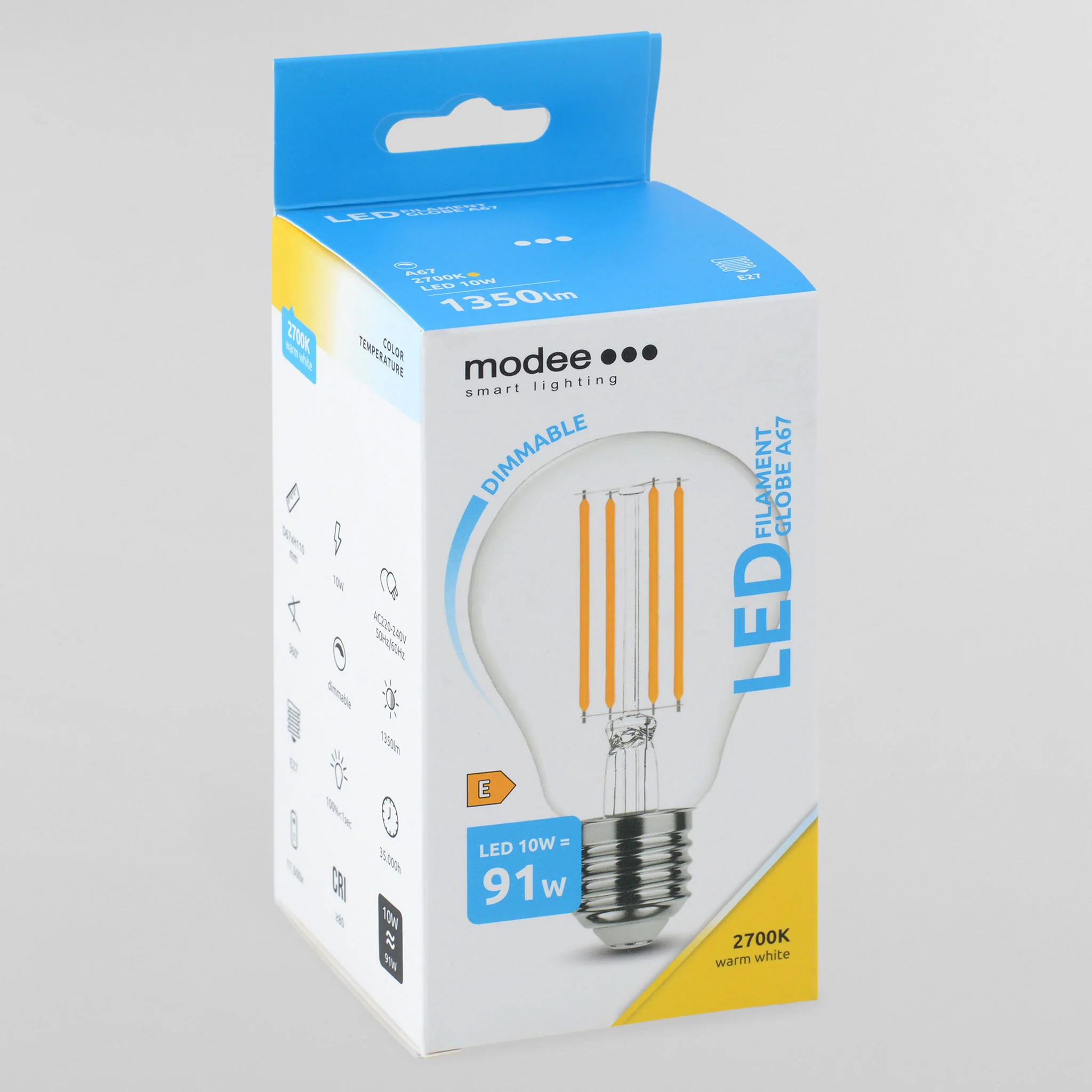 MODEE LED DIMABIL Bec 10W E27 - Image 4