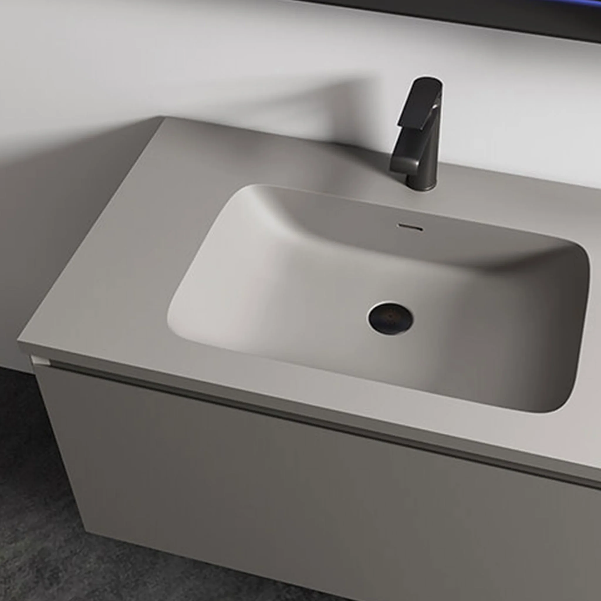 MUSE Set mobilier baie, mască lavoar, corp și lavoar - Image 11