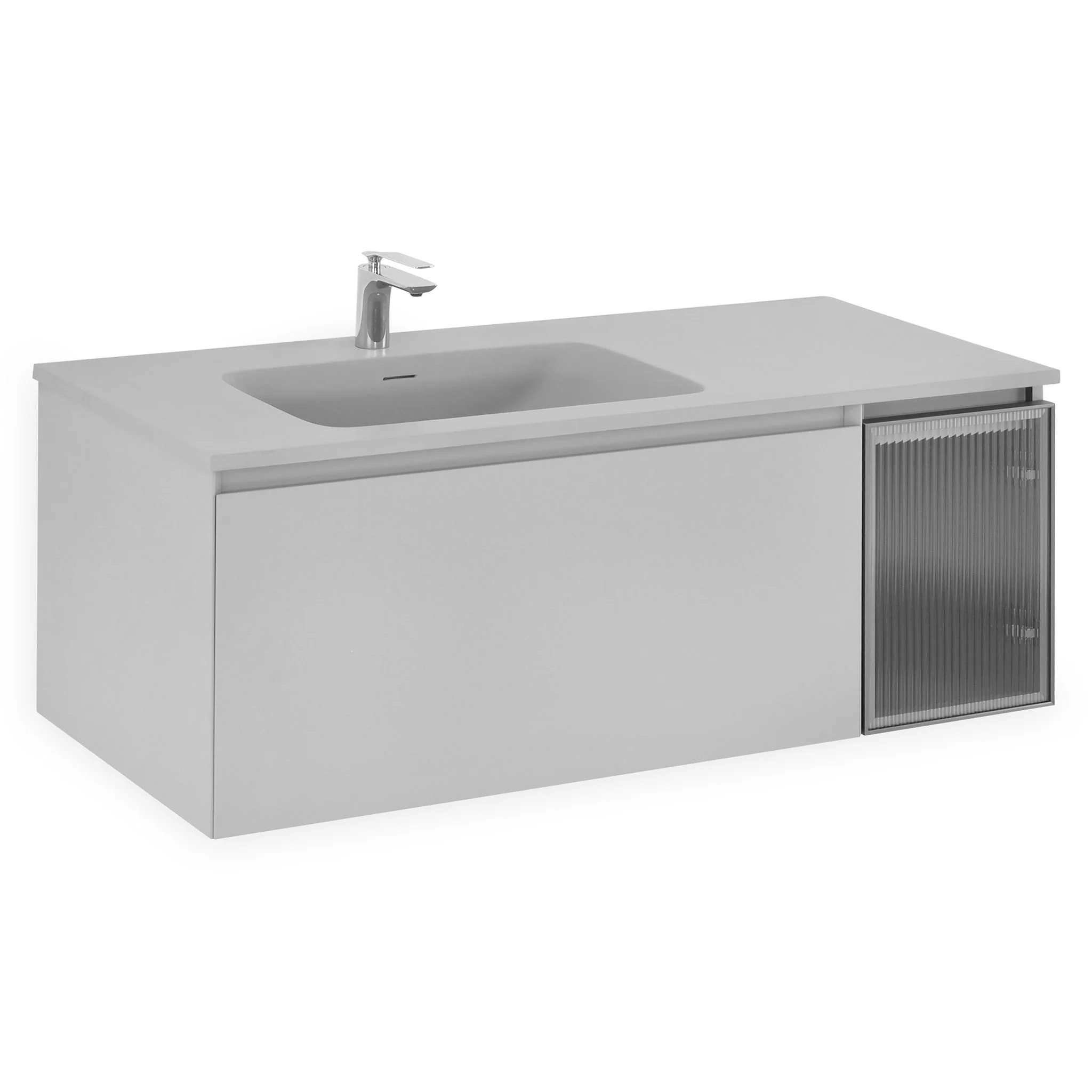 MUSE Set mobilier baie, mască lavoar, corp și lavoar - Image 6