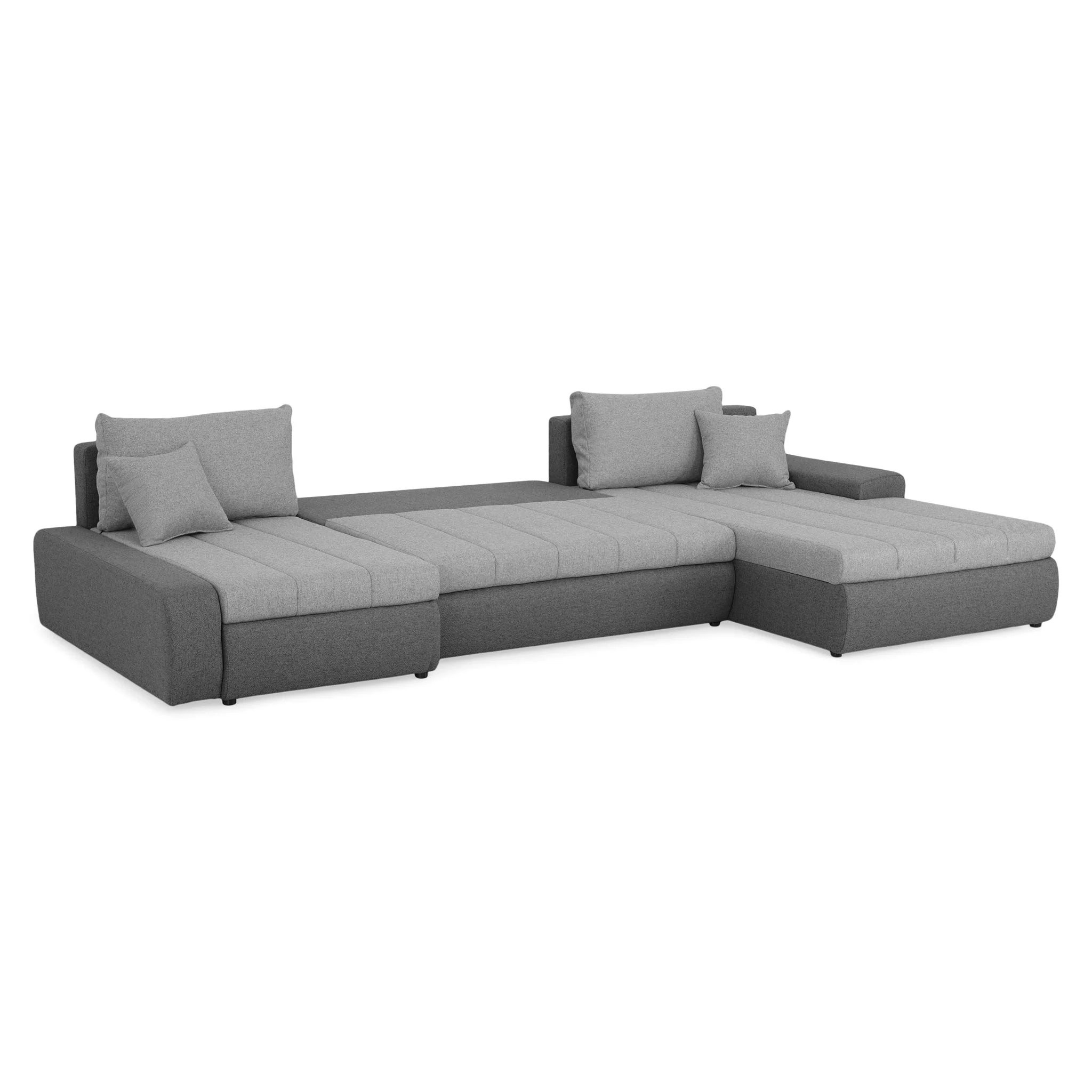AURA Ansamblu colț extensibil stânga/dreapta, stofă - Image 25