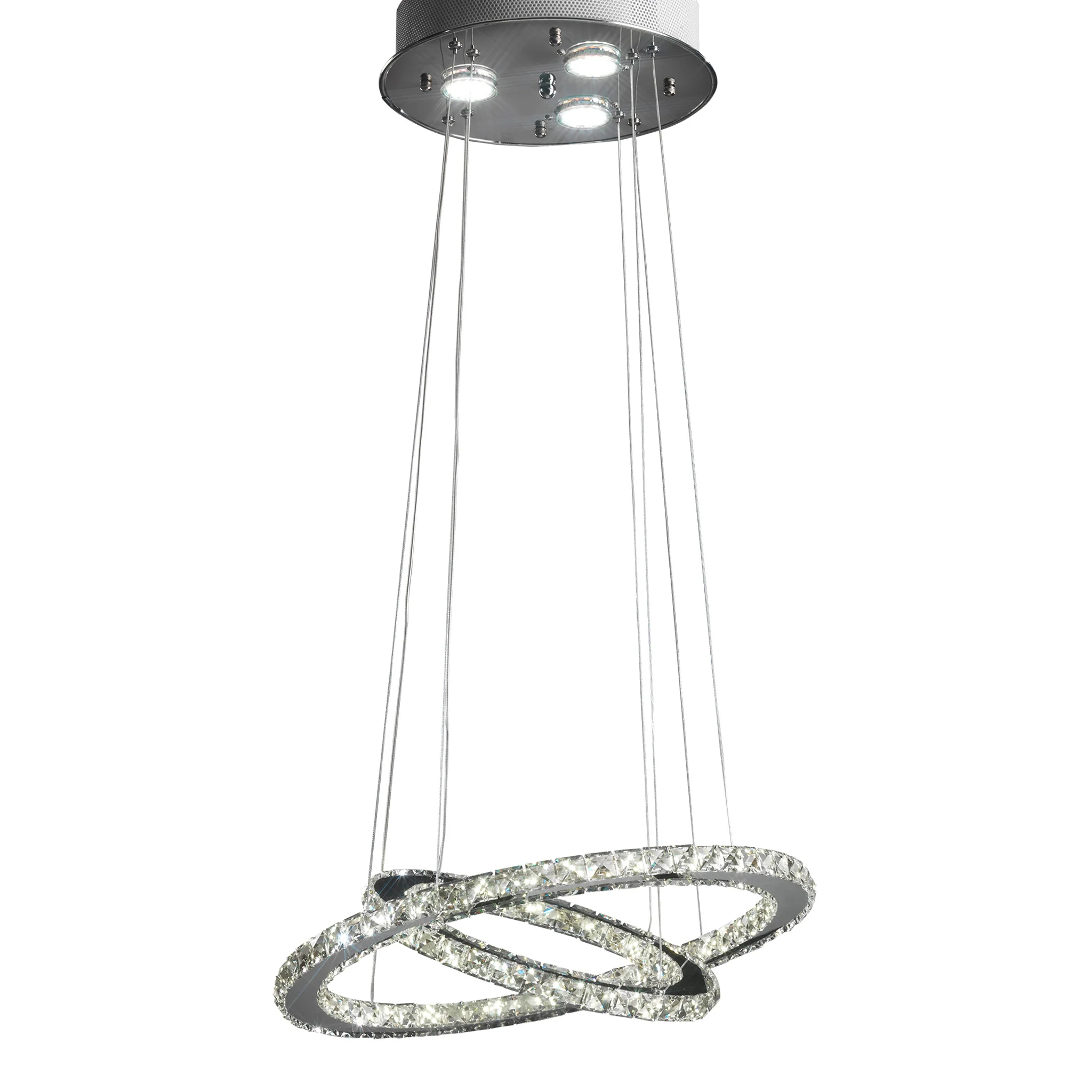 SATURNO Pendul 3x3W GU10+LED 22W LED