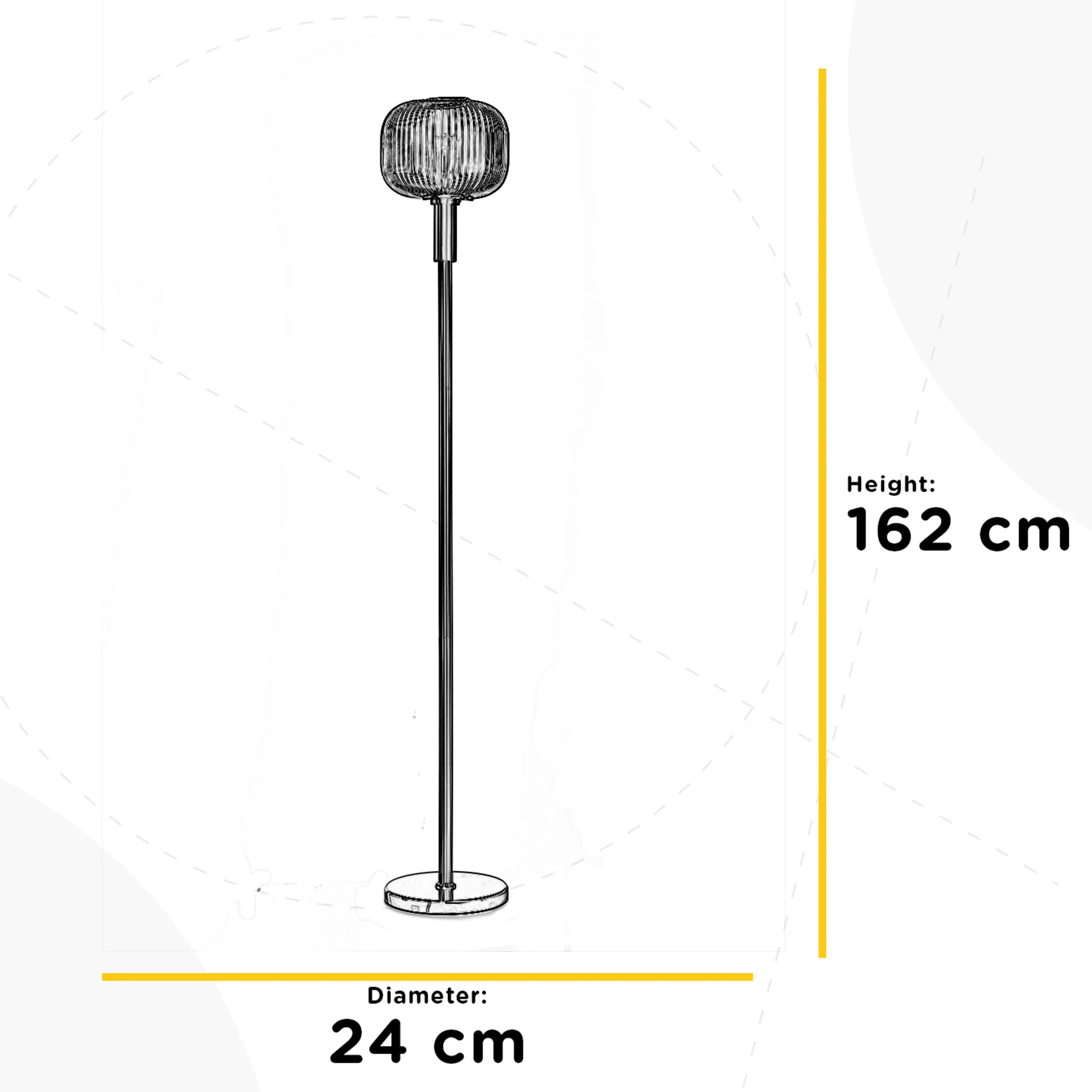 DOROTY Lampadar 1x22W E27 - Image 5