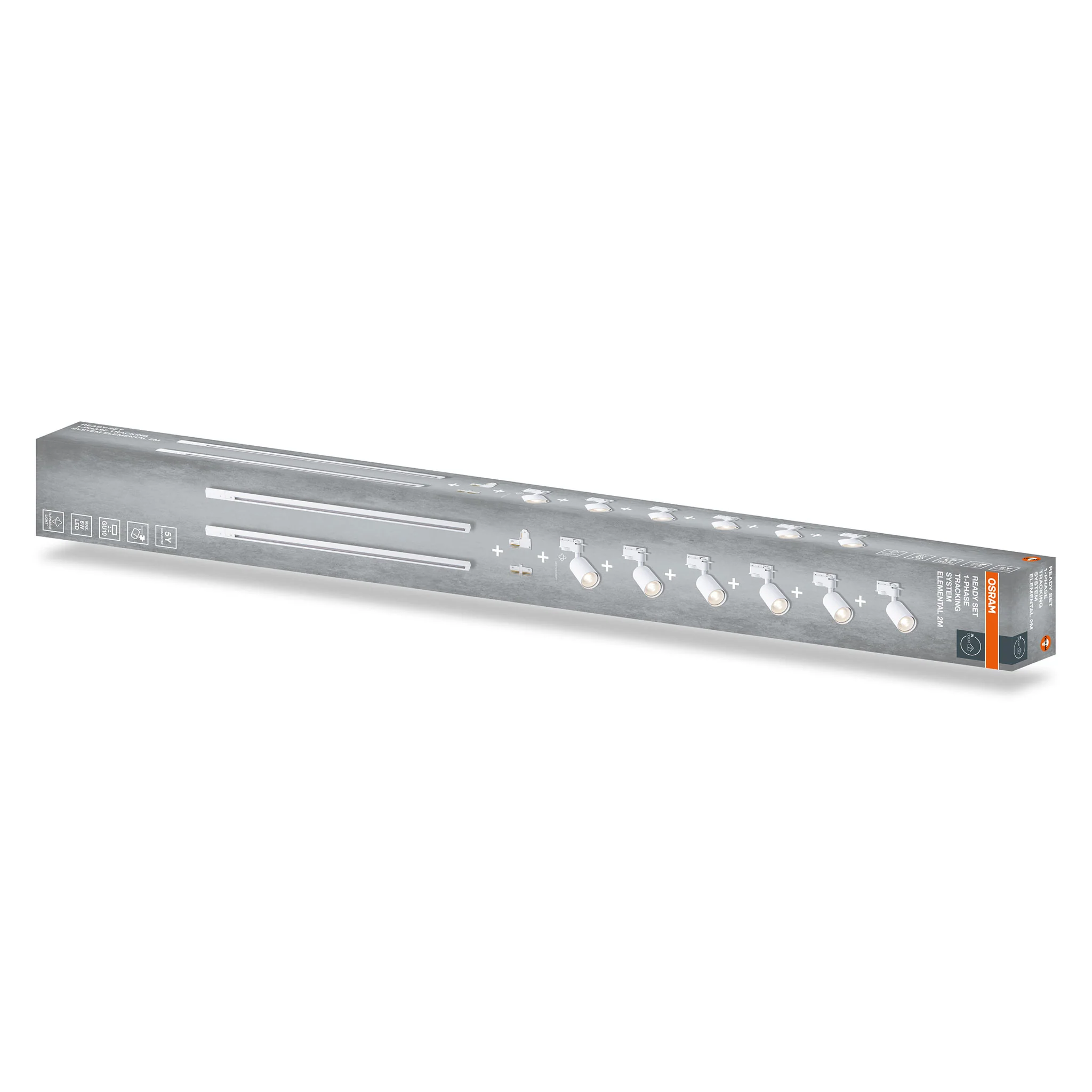 ELEMENTAL Sistem proiectoare 6x6W GU10 - Image 2