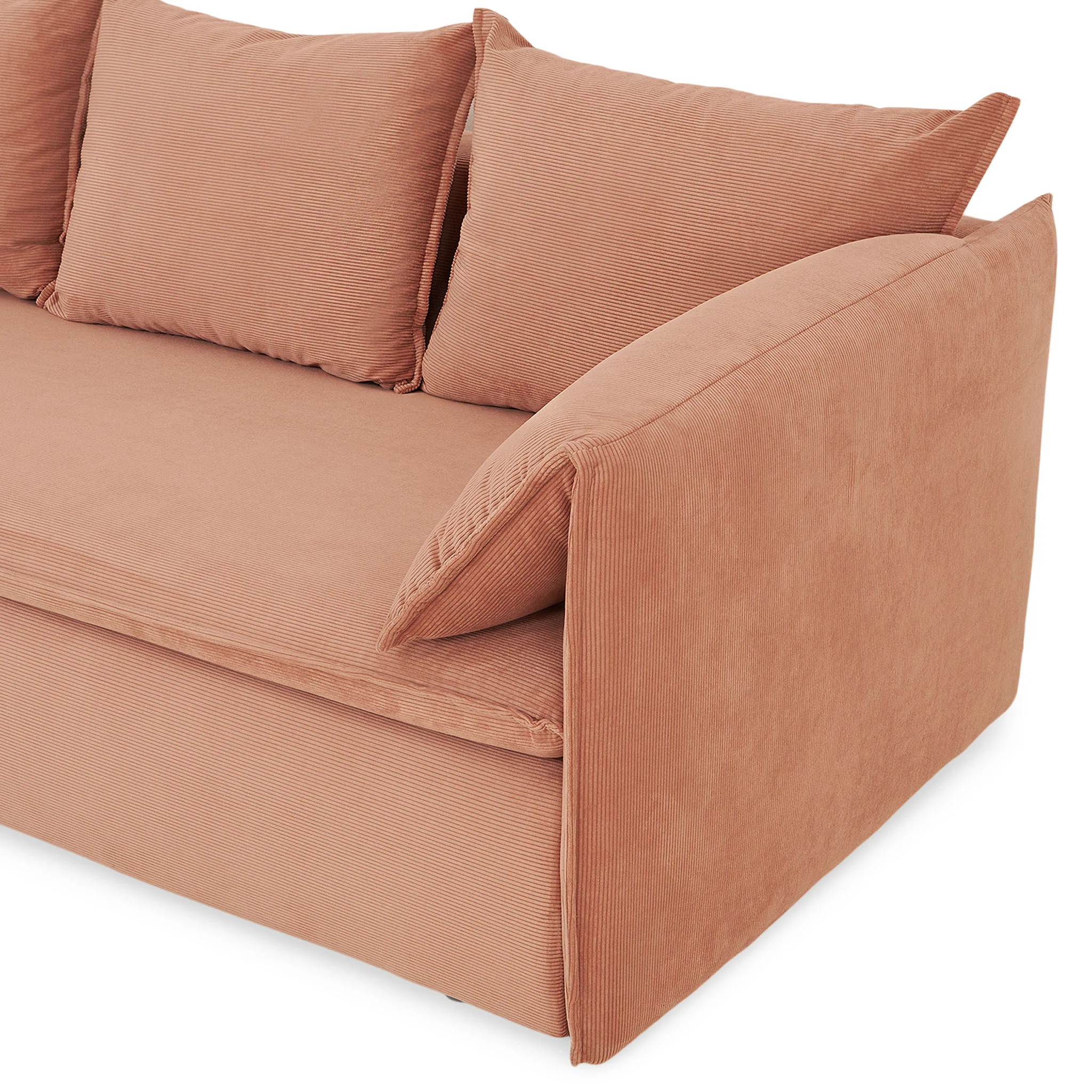 BETHANY Canapea extensibilă, 3 locuri, stofă - Image 12