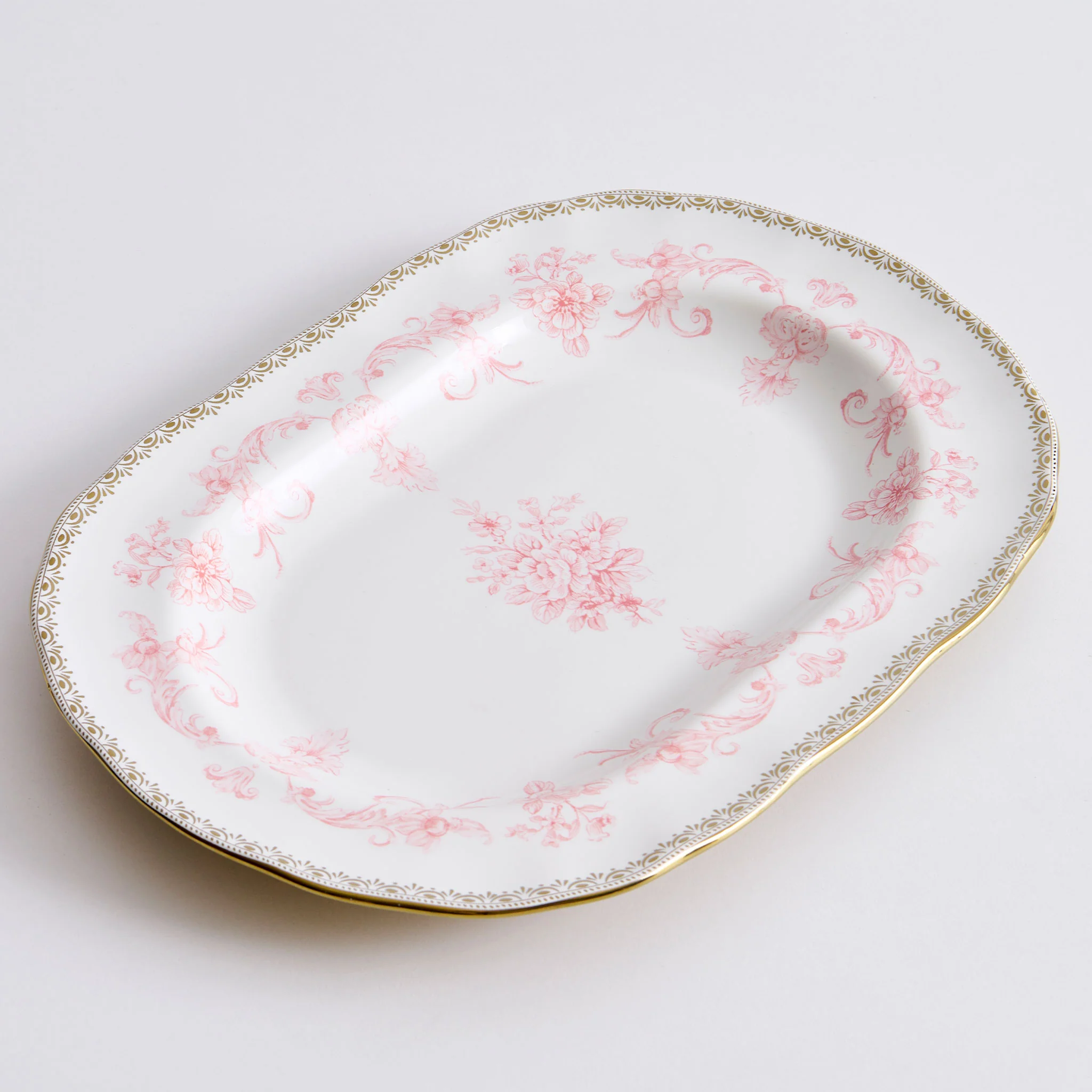 GENEVIEVE Platou servire, porțelan, L.35cm - Image 3
