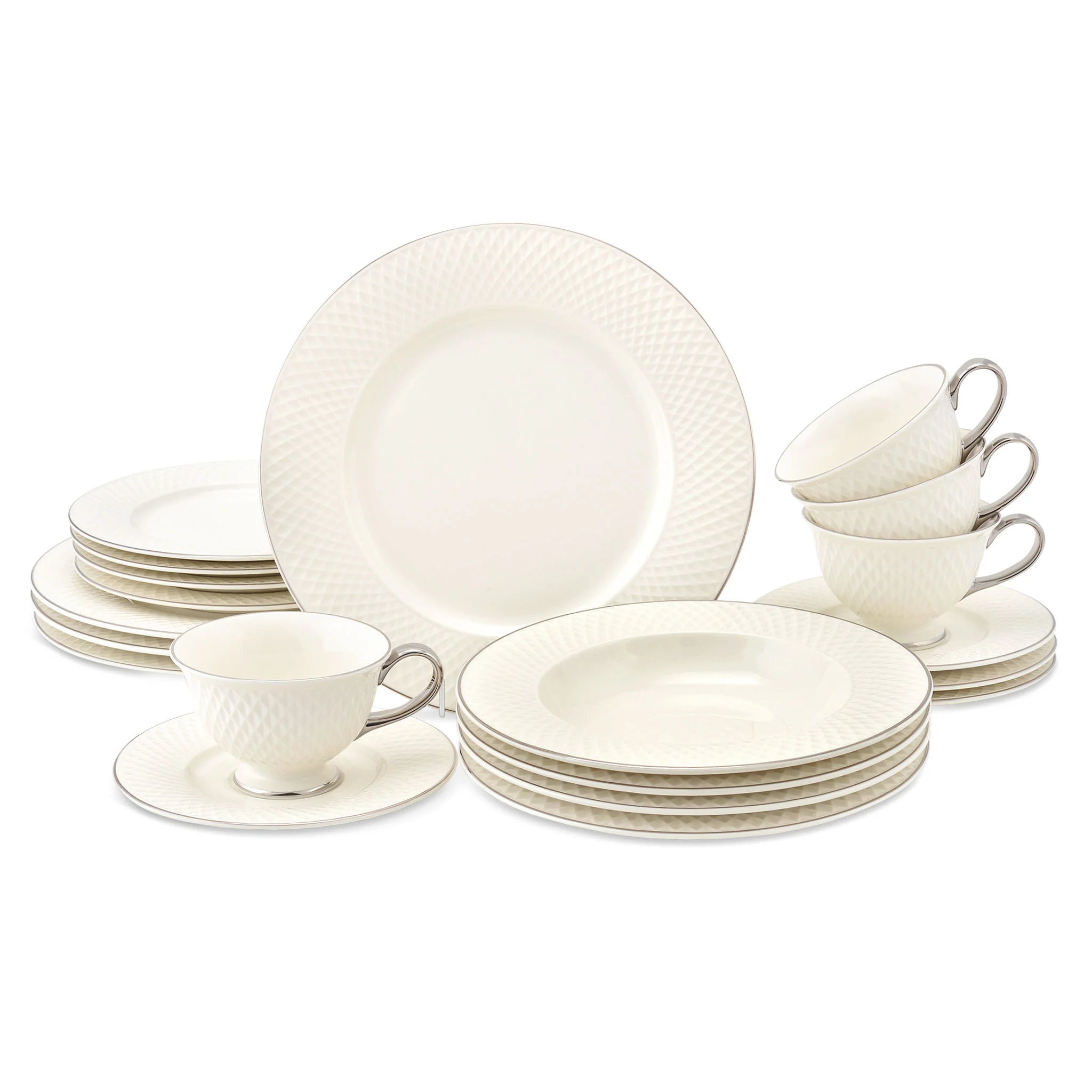 ECLAT Set veselă, porțelan, 20 piese - Image 14