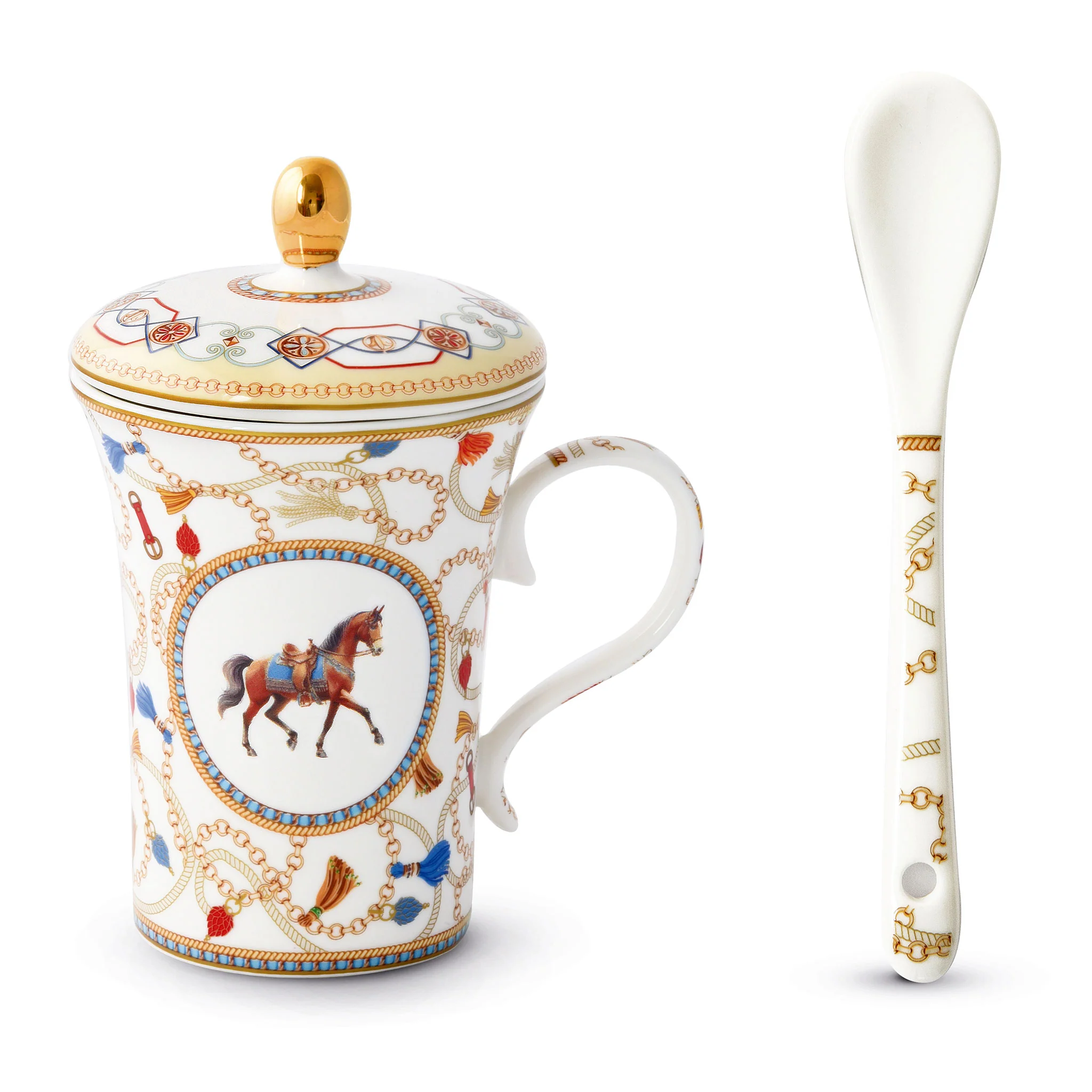 CHEVAL Set cană cu infuzor, porțelan, 300ml - Image 2