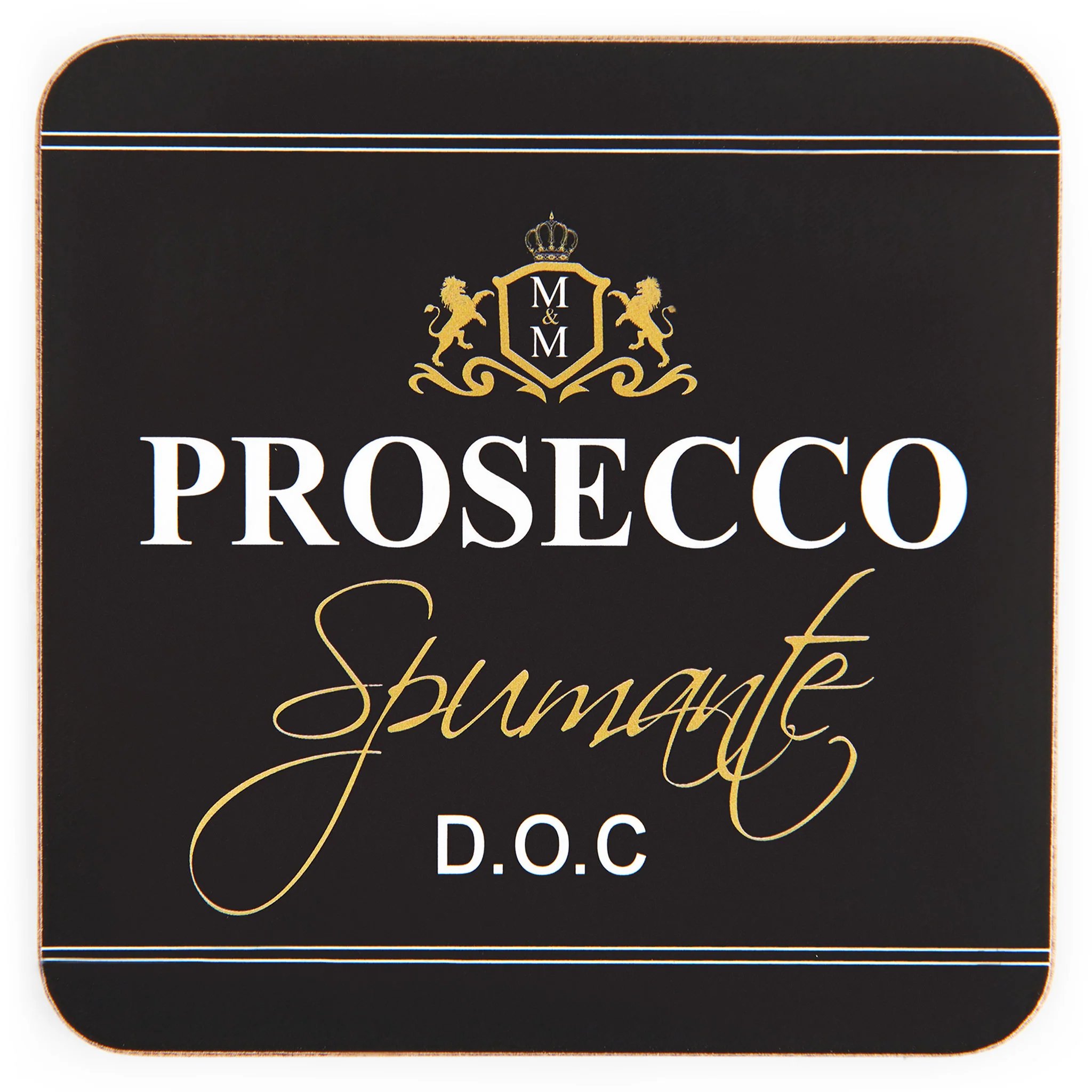 PROSECCO Set 6 suporturi pentru pahare