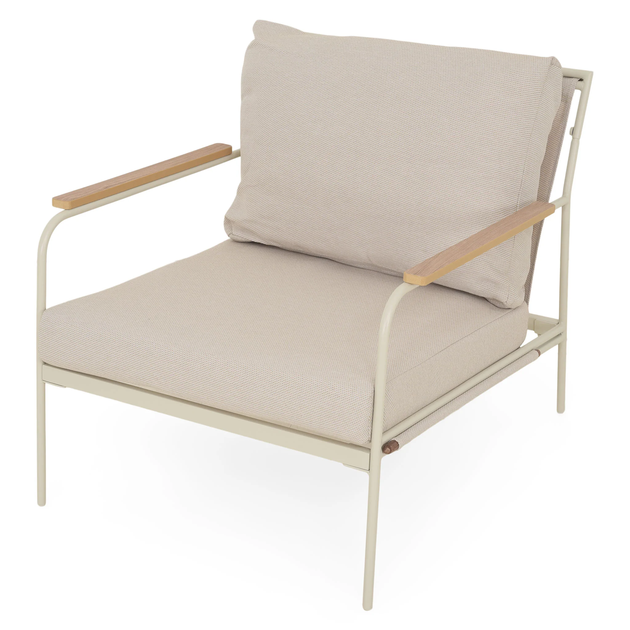 ERIS Set mobilier terasă/grădină, 2 fotolii, 2 taburete și măsuță - Image 7