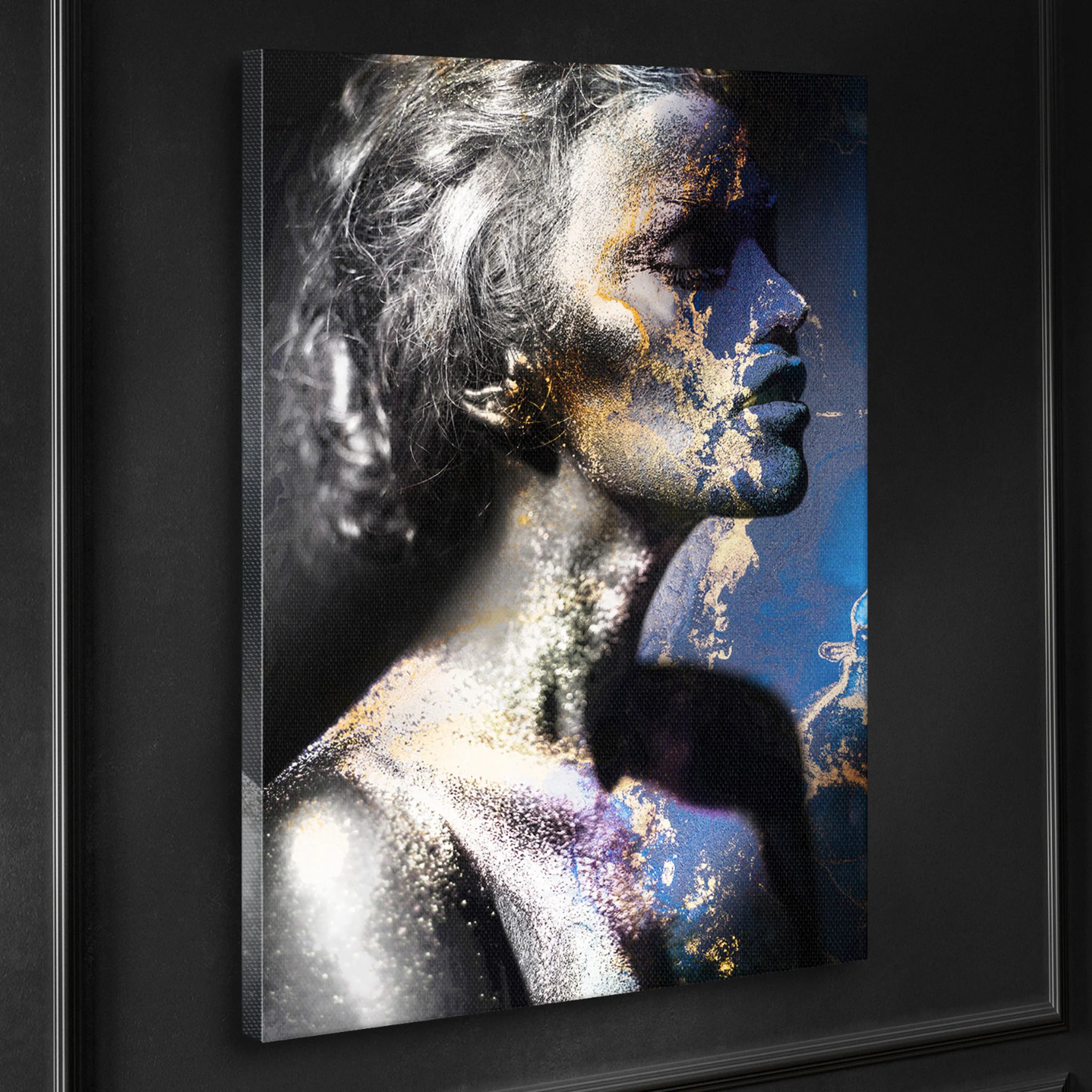 BLUE SHADE Tablou canvas - Image 4