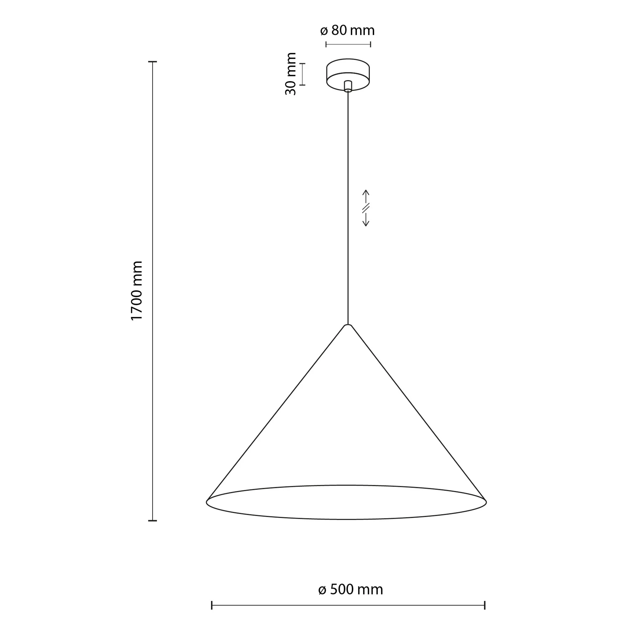 CONO  Pendul 1x15W E27 - Image 12