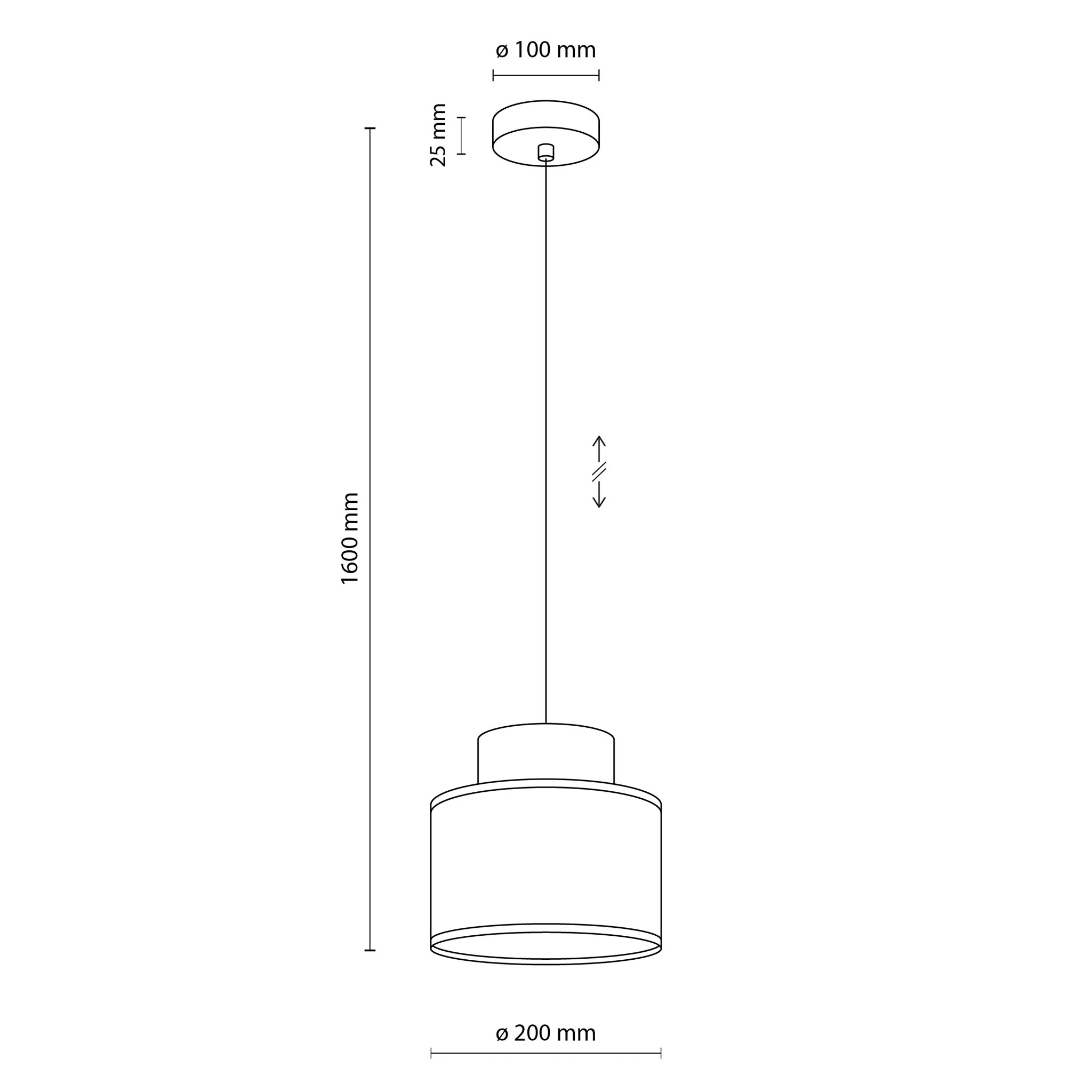 DUO JUTA Pendul 1x15W E27 - Image 8