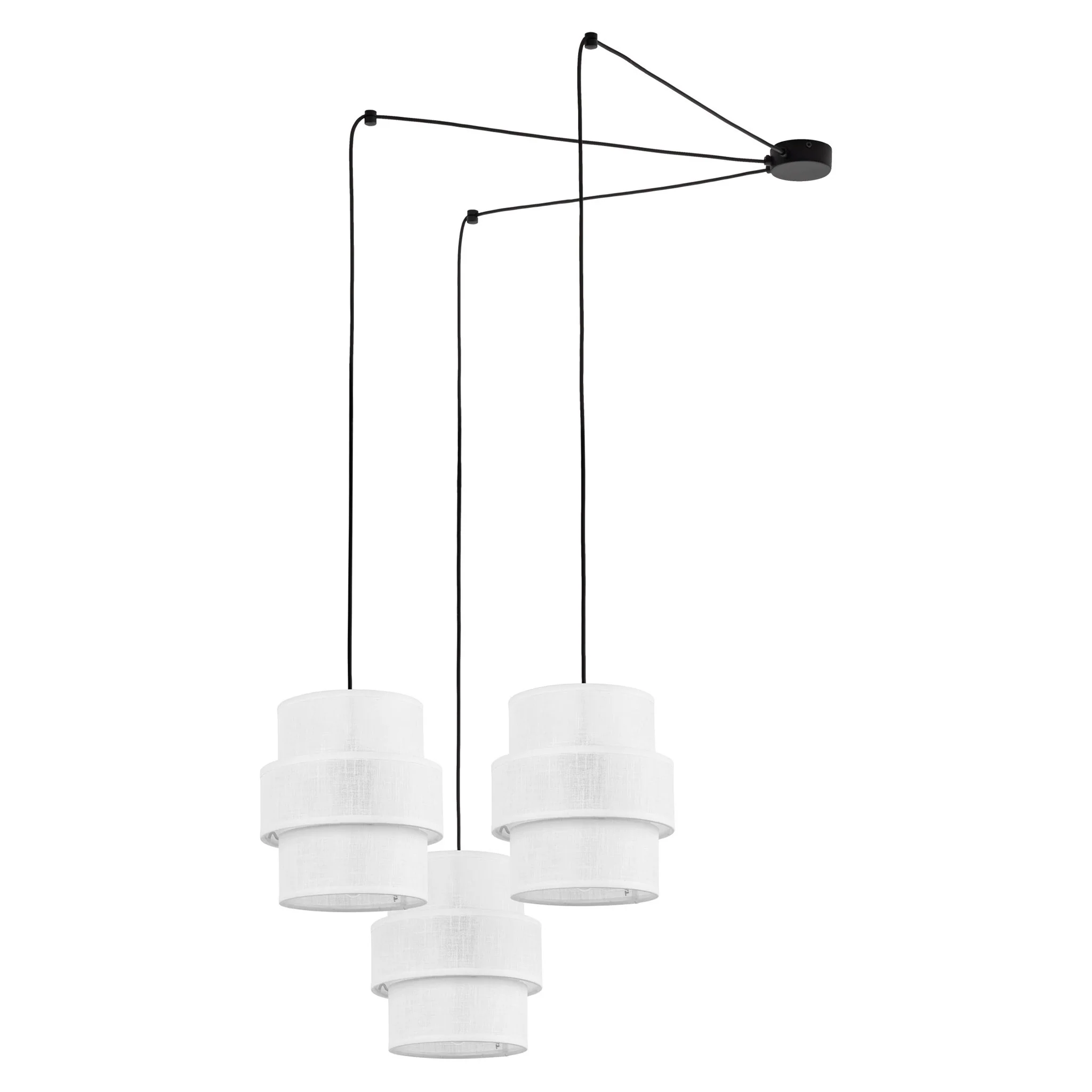 CALISTO WHITE Lustră 3x15W E27