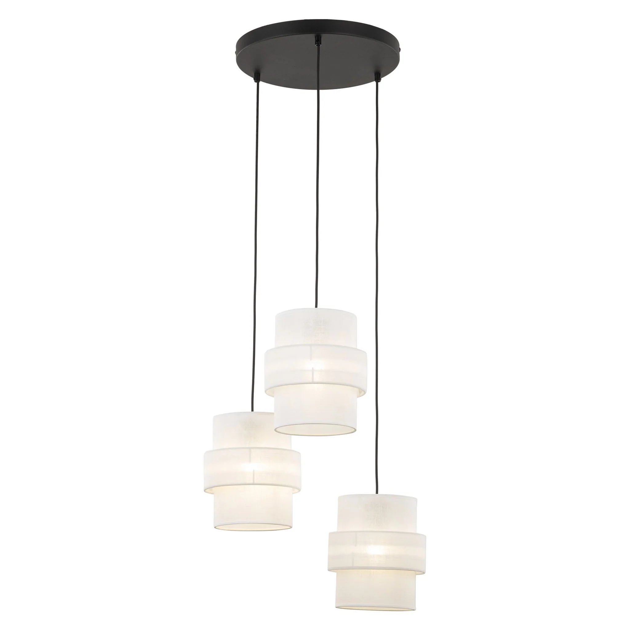 CALISTO WHITE Lustră 3x15W E27 - Image 4