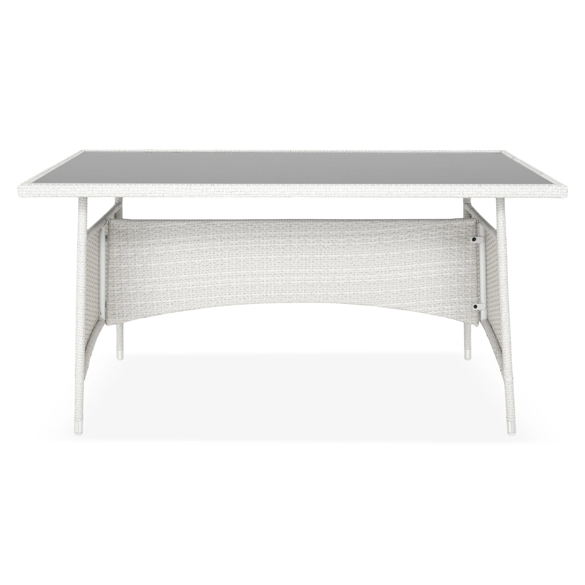 PRESLEY Set mobilier grădină/terasă, masă și 4 scaune suprapozabile - Image 10