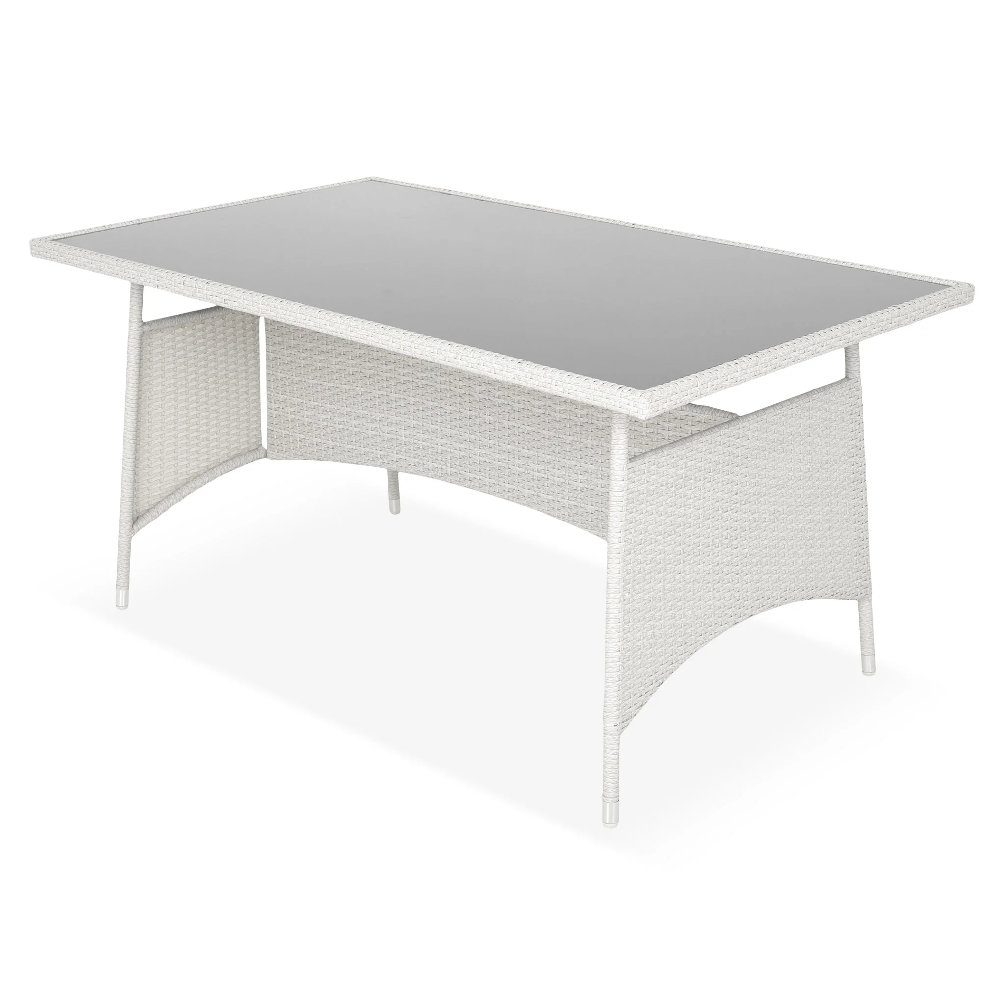 PRESLEY Set mobilier grădină/terasă, masă și 4 scaune suprapozabile - Image 11