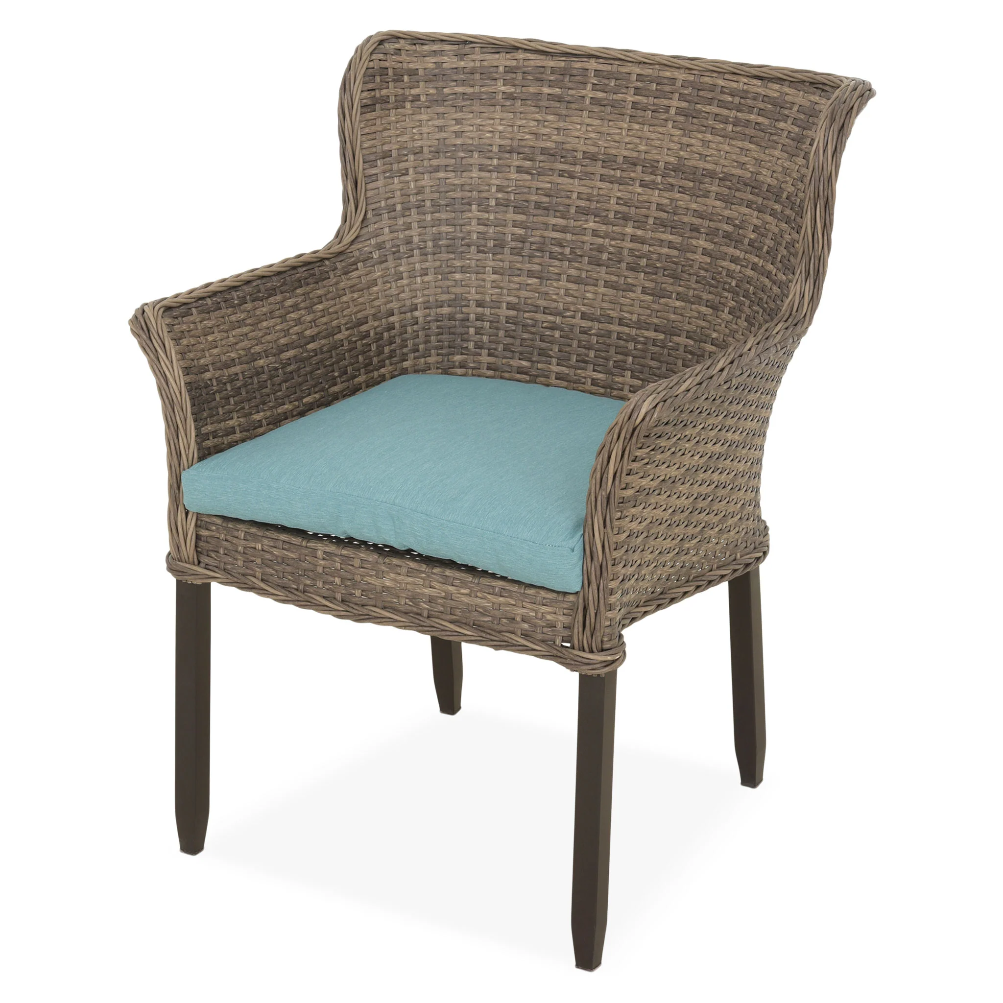 LUCAS Set mobilier terasă/grădină, 6 scaune și masă - Image 6