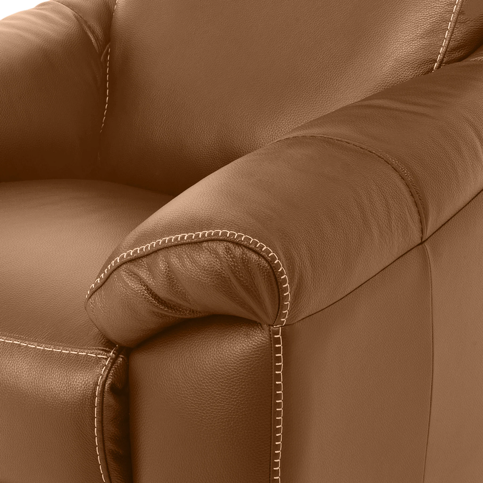 THOMSON Fotoliu cu recliner electric și mecanism tetieră, piele - Image 122