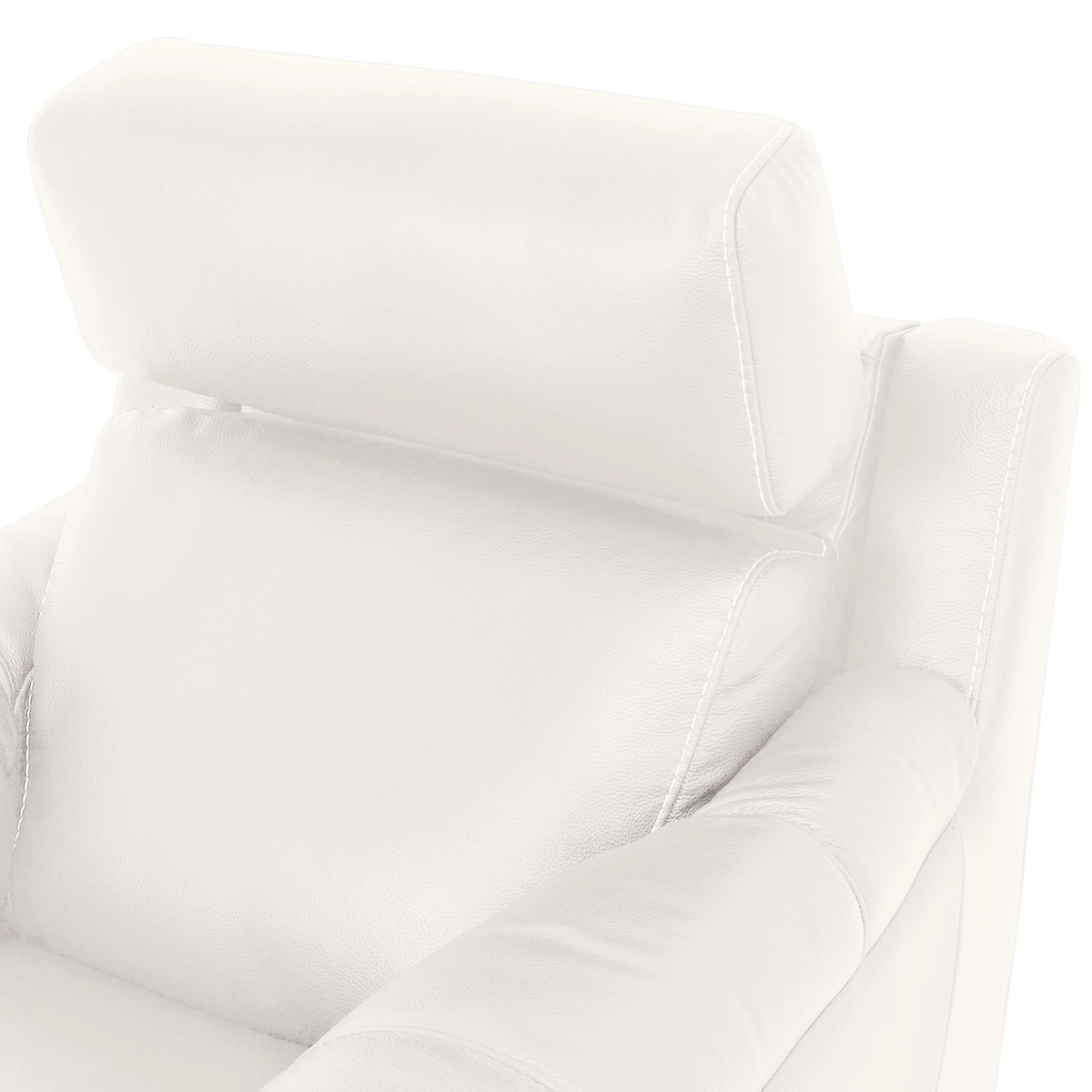 THOMSON Fotoliu cu recliner electric și mecanism tetieră, piele - Image 75