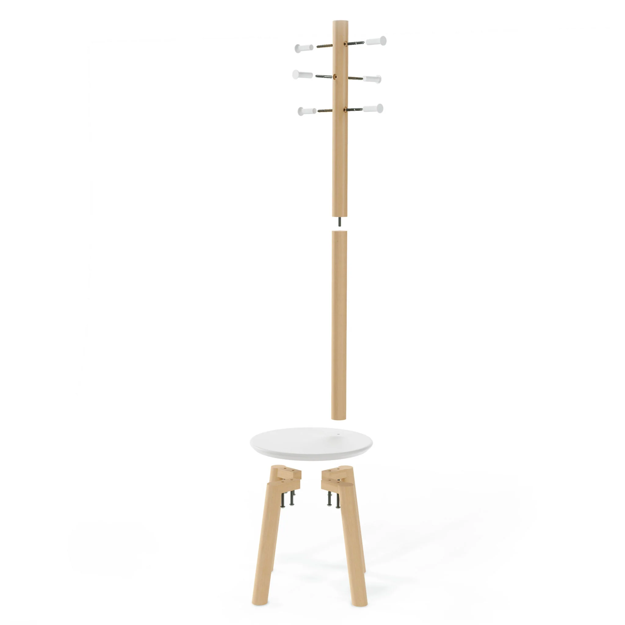 PILLAR Cuier cu taburet - Image 15