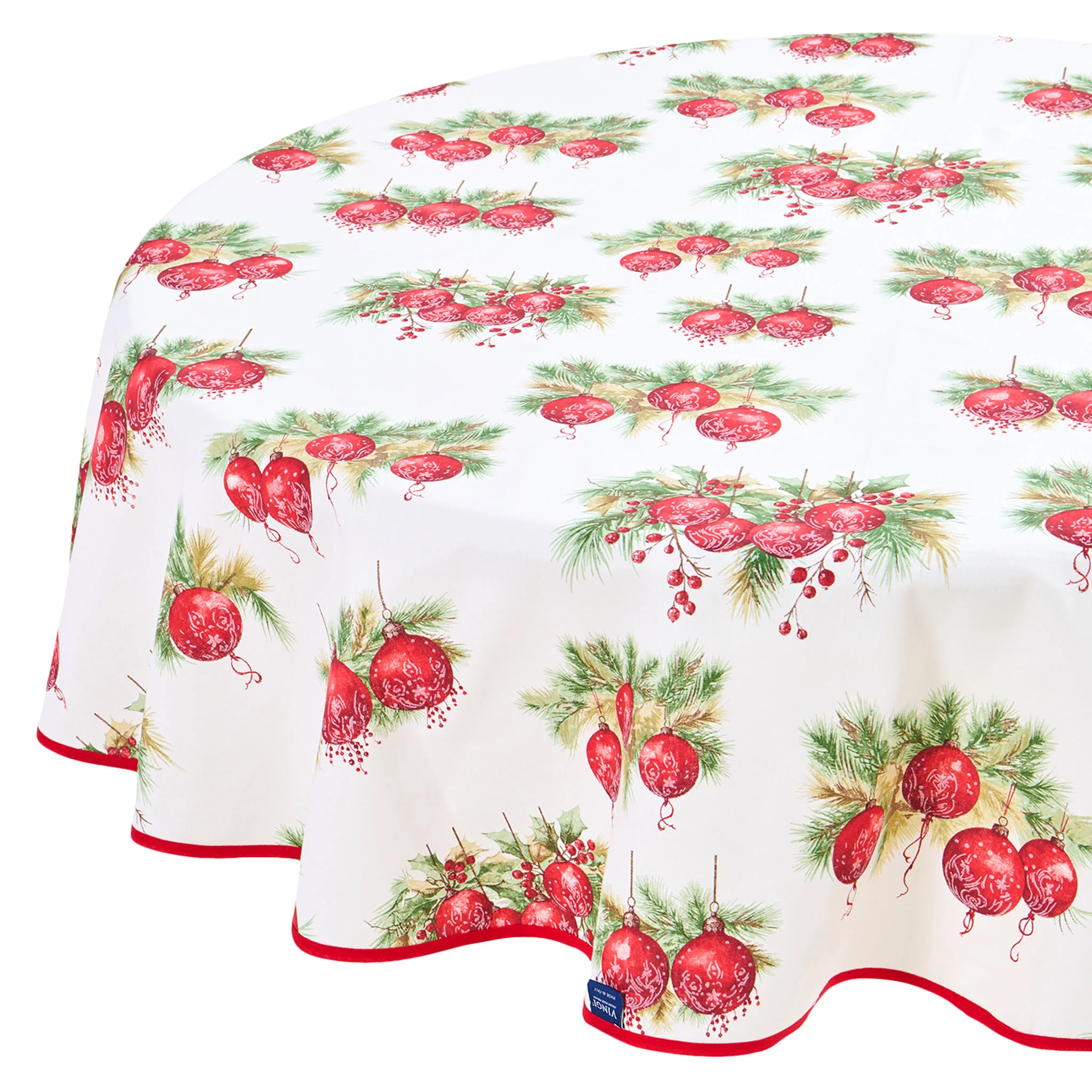 ARMONIA MAGIC ROSSO Față de masă, D.180cm