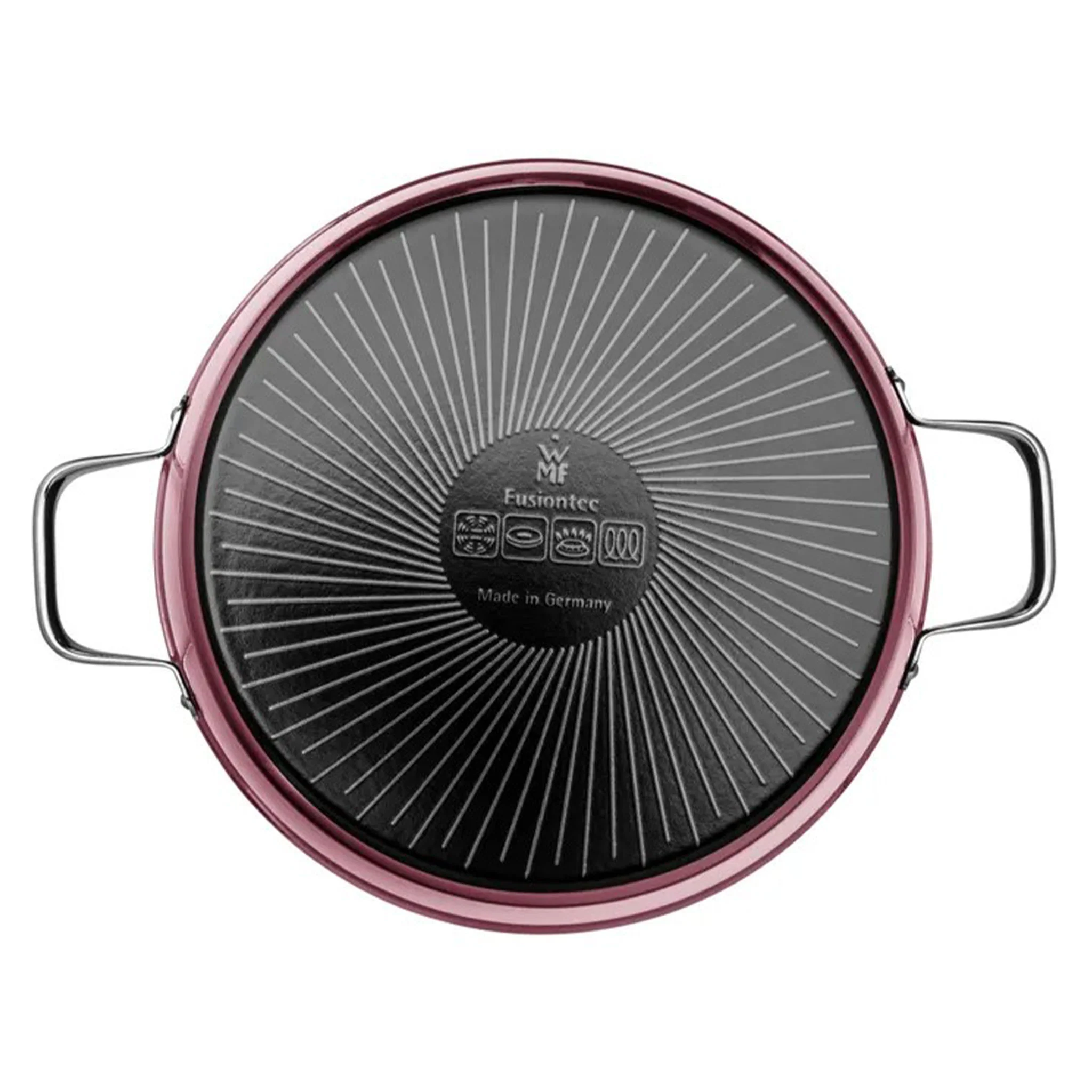 FUSIONTEC Oală cu capac, cromargan, D.28cm - Image 4