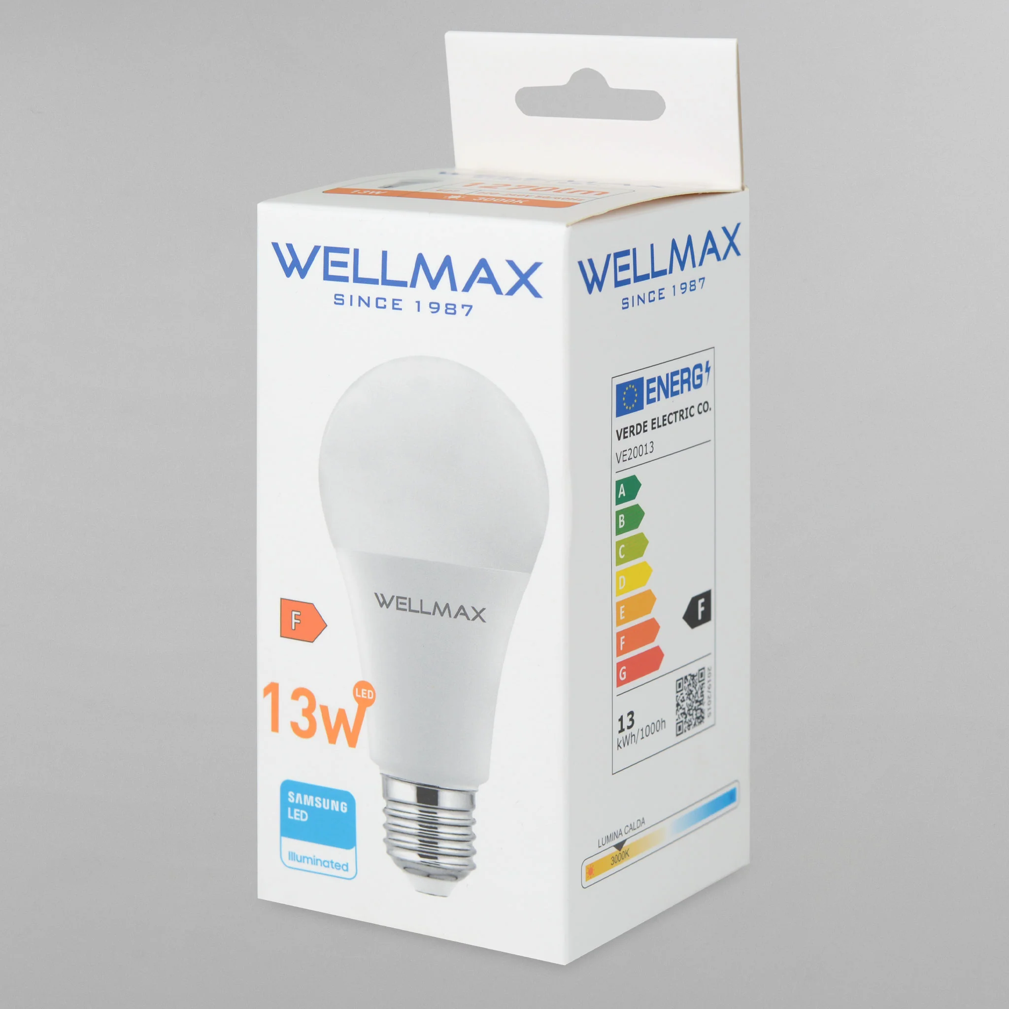 WELLMAX Bec LED 13W E27 - Image 4
