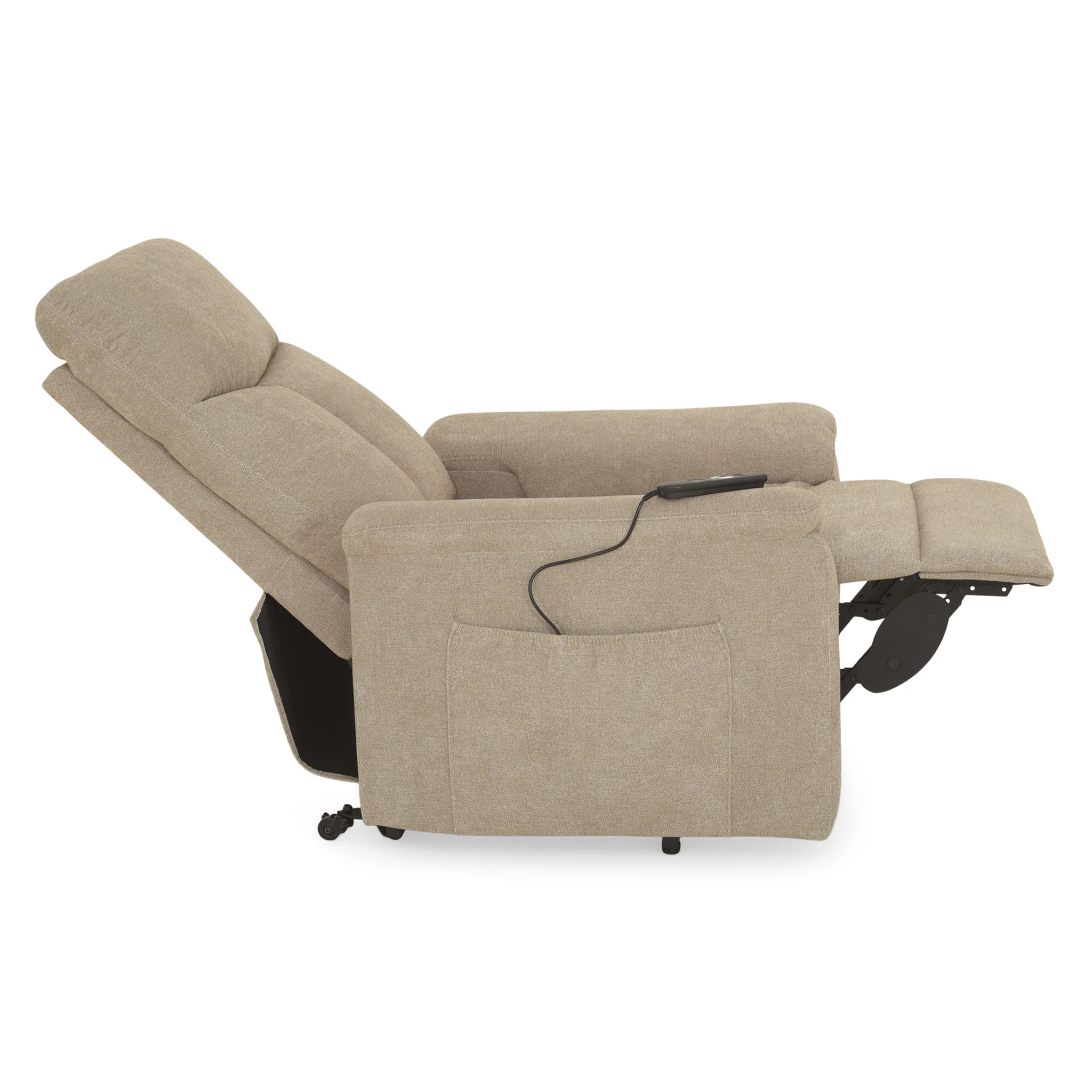 NAMPA Fotoliu, lift și recliner electric, stofă - Image 12